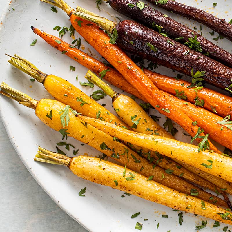 KidFriendly Spice Roasted Carrots Recipe America's Test Kitchen Kids